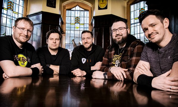 Gruppenbild der Band Fused